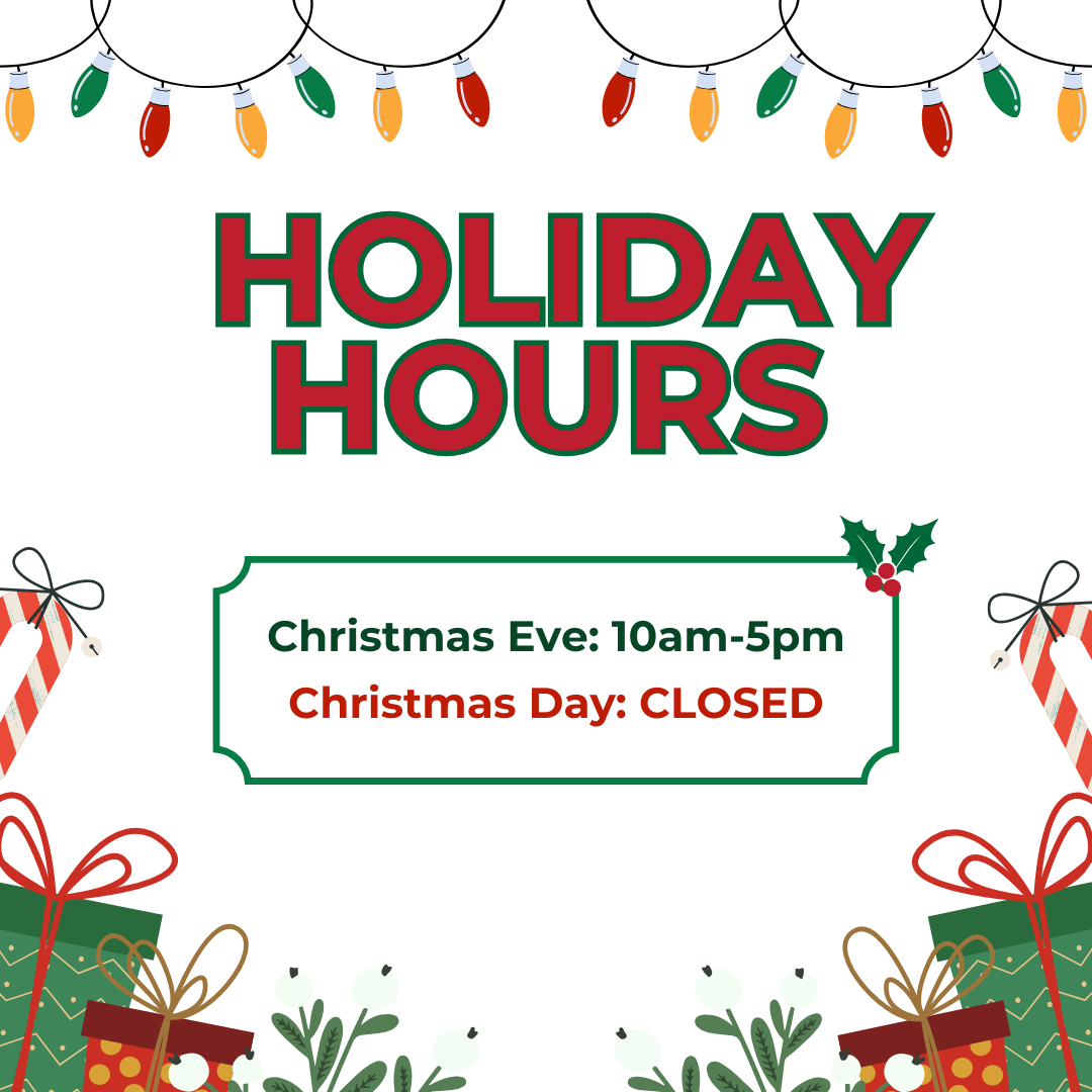 Holiday Hours